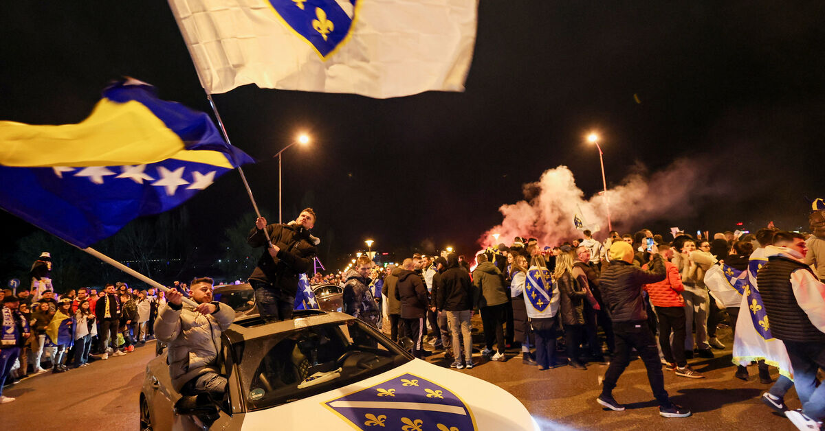 Soccer- 'Take me to America' - Bosnia ecstatic after booking World Cup place