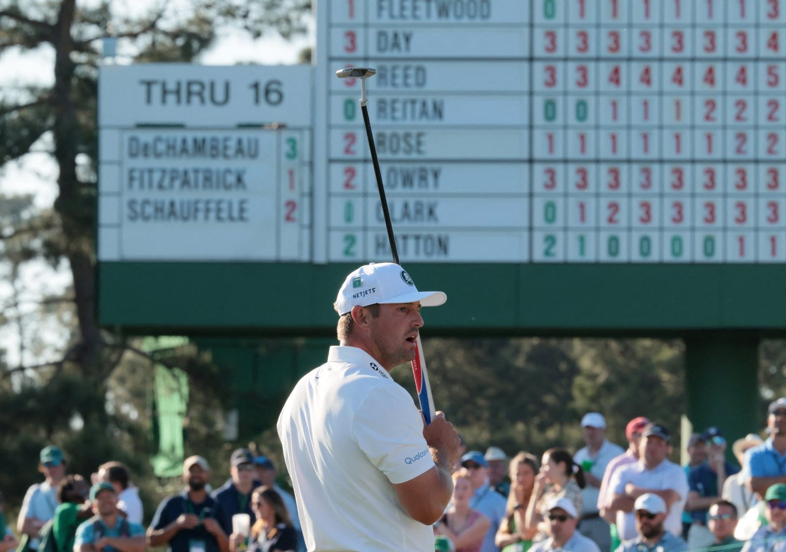 Bryson DeChambeau missed the cut at The Masters