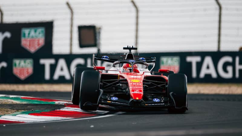 Charles Leclerc (Ferrari) in the 2026 Chinese Grand Prix