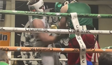 Ex-UFC champ Conor McGregor competes in exhibition boxing match
