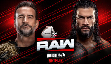CM Punk and Roman Reigns on Raw