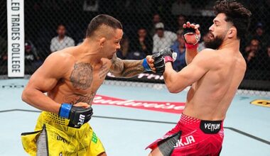 Marcio Barbosa obliterates Dennis Buzukja in spectacular debut