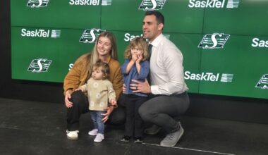Saskatoon long snapper Jorgen Hus retires from Riders after championship season