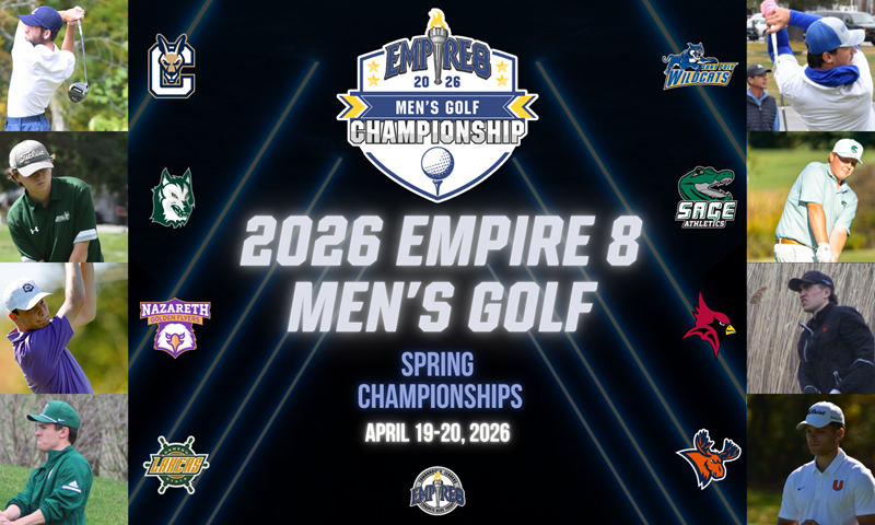 Spring Portion of 2025-26 Empire 8 Men’s Golf Championship to Take Place April 19-20 at Lebanon Country Club