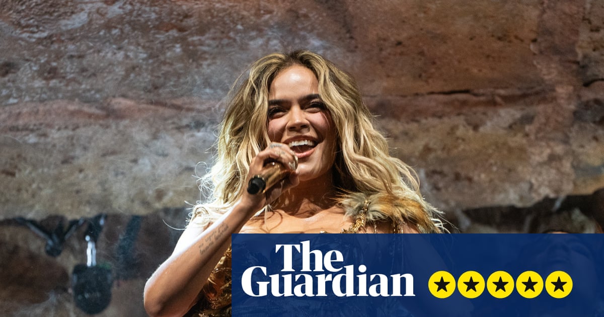 Karol G at Coachella review – electrifying set destined for festival’s hall of fame | Coachella