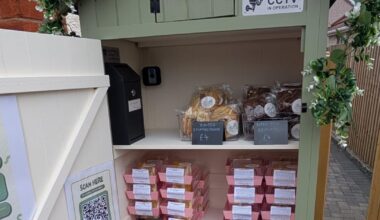 Mum's gluten-free cake shed in Prestatyn is an instant hit!