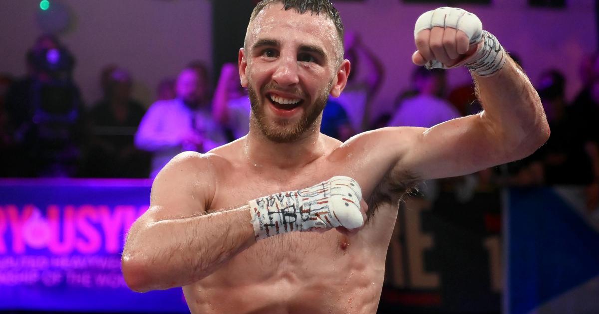 The Scottish boxer who's ready to hit the big-time