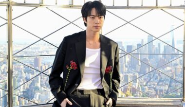 BTS' Jin Talks Being the Oldest Member of the Band