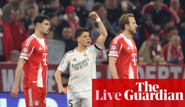 Bayern Munich v Real Madrid: Champions League quarter-final, second leg – live | Champions League