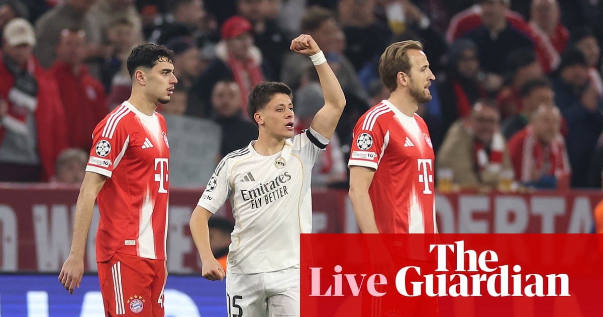 Bayern Munich v Real Madrid: Champions League quarter-final, second leg – live | Champions League