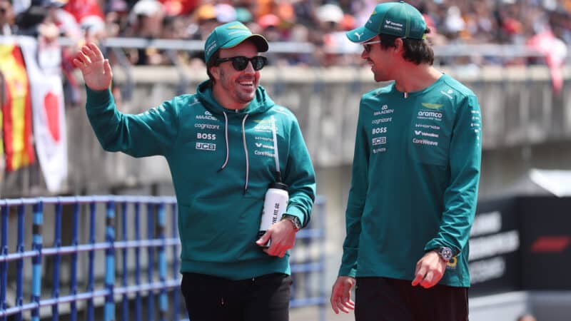 Fernando Alonso, Lance Stroll