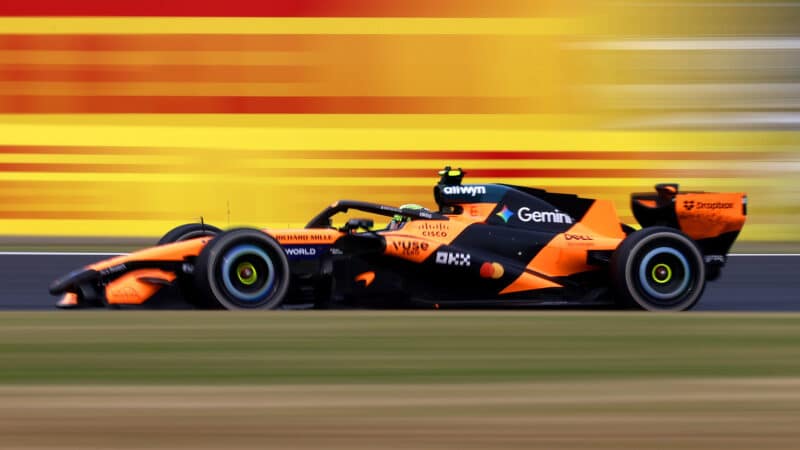Lando Norris, McLaren, during the Japanese GP