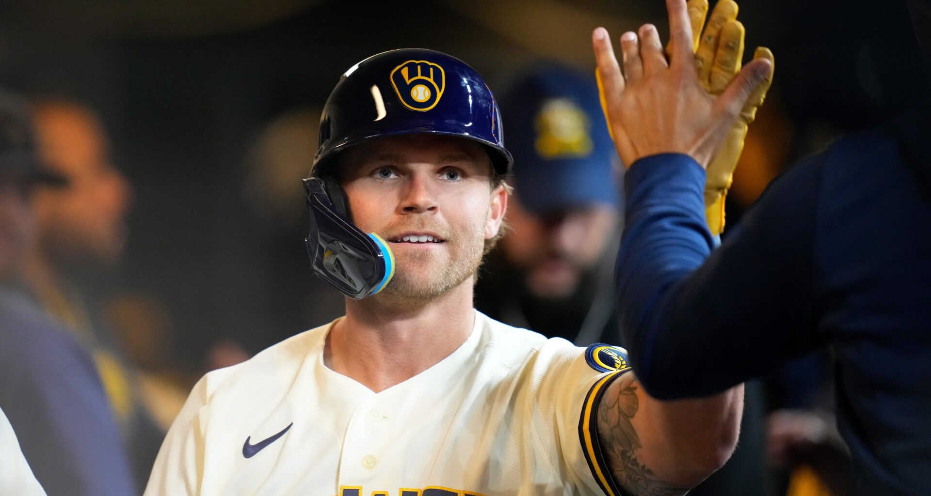 Brewers' Jake Bauers Discusses MLB Ump C.B. Bucknor's Missed Call in Trending Video vs. Rays