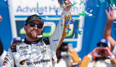 Reddick Matches Earnhardt Mark with Fifth NASCAR Win