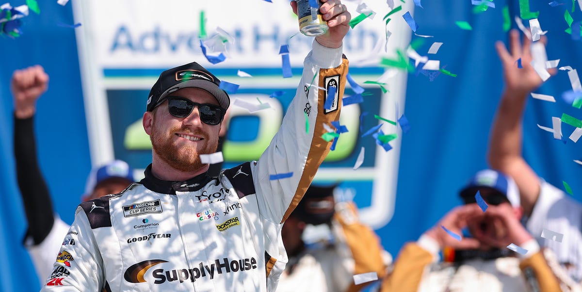 Reddick Matches Earnhardt Mark with Fifth NASCAR Win