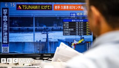 Japan on high alert for 'huge' second earthquake after lifting tsunami warning - BBC
