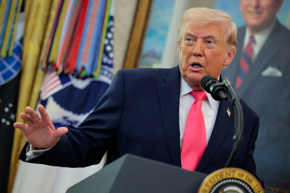 President Donald Trump has set 100 percent tariffs on prescription drugs from companies that have not reached a deal with him to lower prices (Getty Images)
