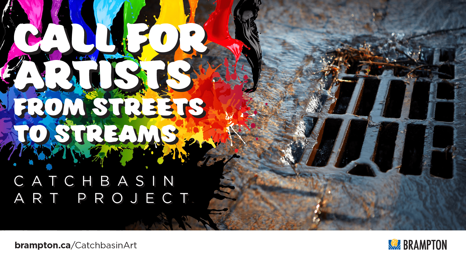 City of Brampton Launches Fourth Annual Catchbasin Art Project