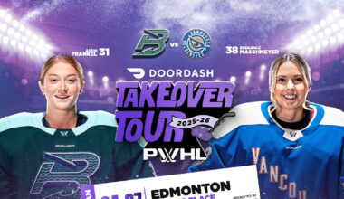 APR. 7: PWHL TAKEOVER TOUR BOSTON VS. VANCOUVER PRE-GAME PRIMER | PWHL