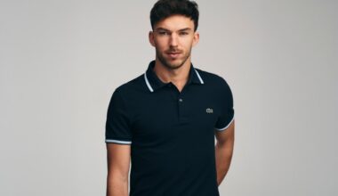 Pierre Gasly Lacoste ambassador