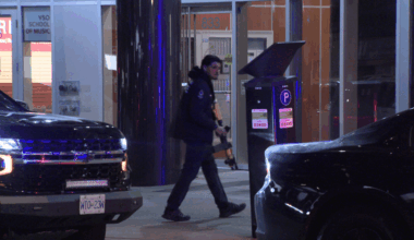 Vancouver sidewalk closed after reports of man with firearm VPD arrest man after items thrown from high rise building