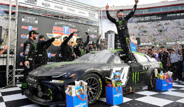 Credit: #54: Ty Gibbs, Joe Gibbs Racing, Monster Energy Toyota Camry