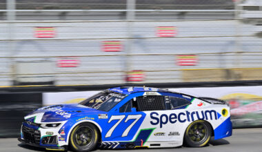 Credit: #77: Carson Hocevar, Spire Motorsports, Spectrum Chevrolet Camaro
