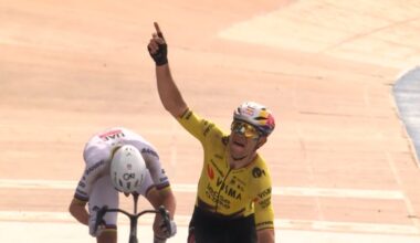 Van Aert and Pogačar go toe to toe at Paris-Roubaix