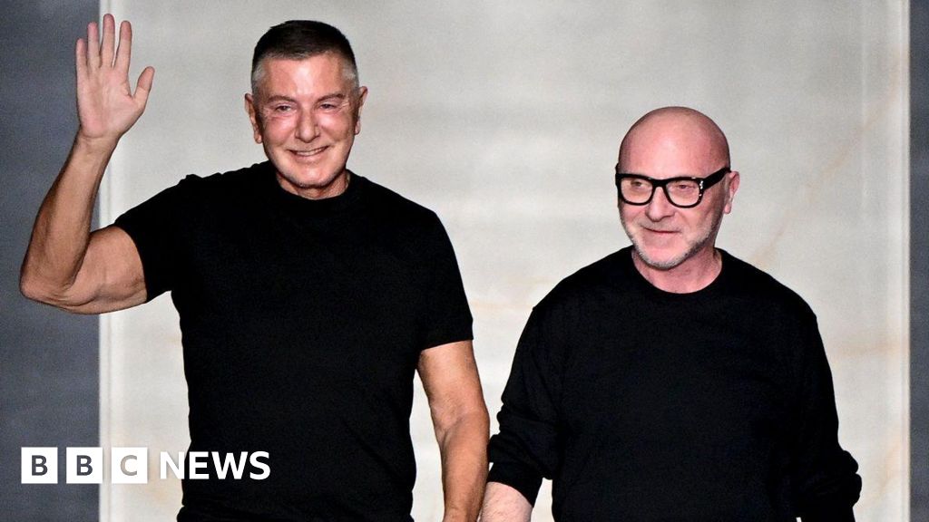 Dolce & Gabbana co-founder steps down as chair - BBC