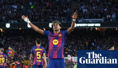 Not over, but done: Lamine Yamal all smiles as he guides Barcelona to verge of title | Barcelona