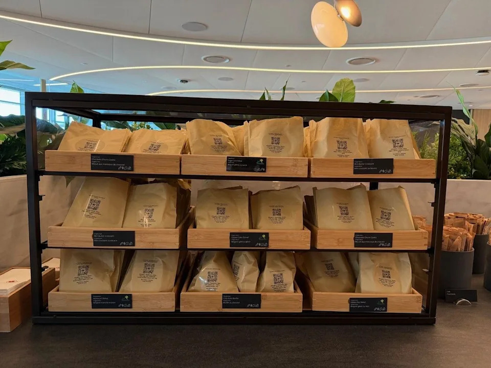 Grab-and-go Lee’s Donuts can be found in the new Air Canada Café location inside the domestic C concourse at YVR.