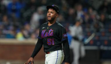 Colorado Rockies-New York Mets game is postponed by rain, setting up a doubleheader on Sunday