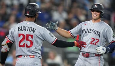 Minnesota Twins score seven in third inning in win over Toronto; Blue Jays' George Springer injured