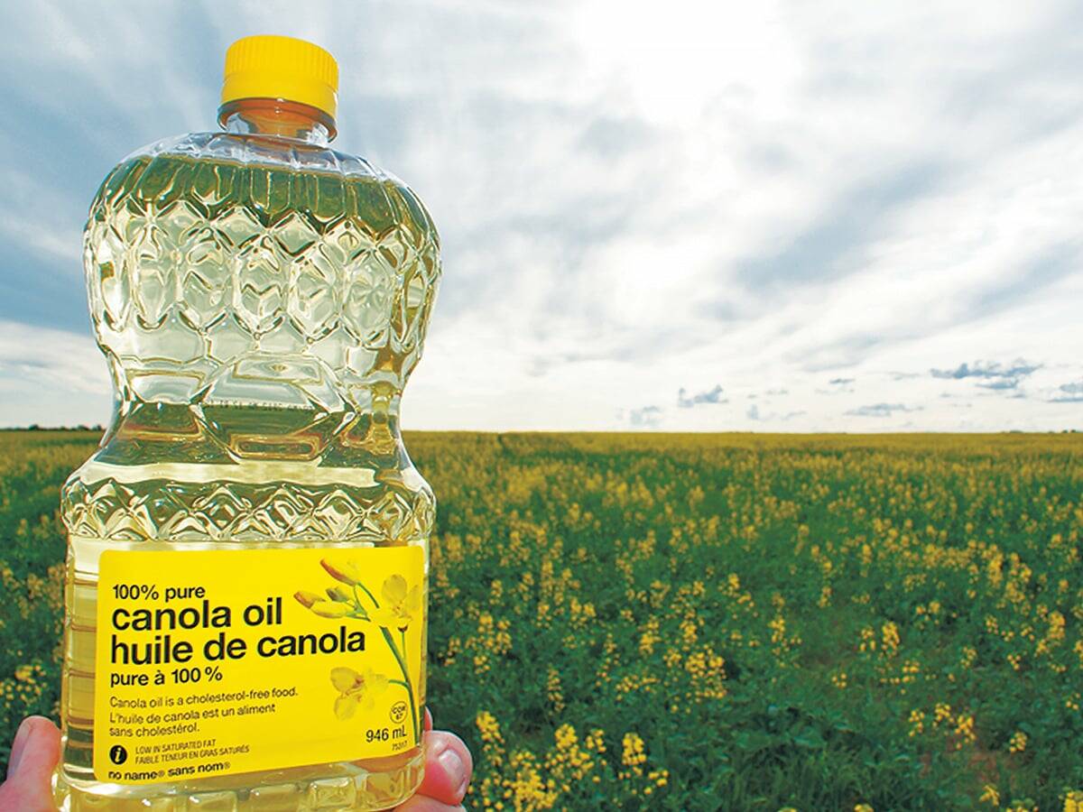 A clear plastic bottle of