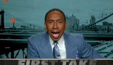 Stephen A. Smith Takes Unprovoked Shot At NASCAR Drivers, Golfers