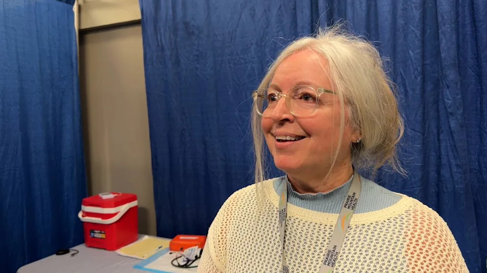 Laureen Fingas, a manager of public health services with Shared Health, says it's important to share information on measles and vaccinations face-to-face rather than online. She hopes to address misinformation and disinformation about the virus.