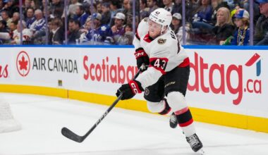 Ottawa Senators defenceman Tyler Kleven ruled out of game vs. Buffalo Sabres with upper-body injury