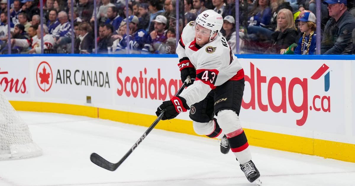 Ottawa Senators defenceman Tyler Kleven ruled out of game vs. Buffalo Sabres with upper-body injury