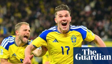 Sweden qualify for World Cup after Viktor Gyökeres hits late winner against Poland | World Cup 2026 qualifiers