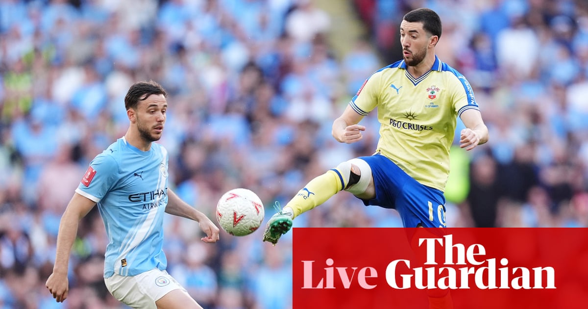 Manchester City v Southampton: FA Cup semi-final – live | FA Cup