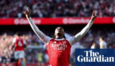Arsenal edge back on top in title race after Eze stunner sees off Newcastle | Premier League
