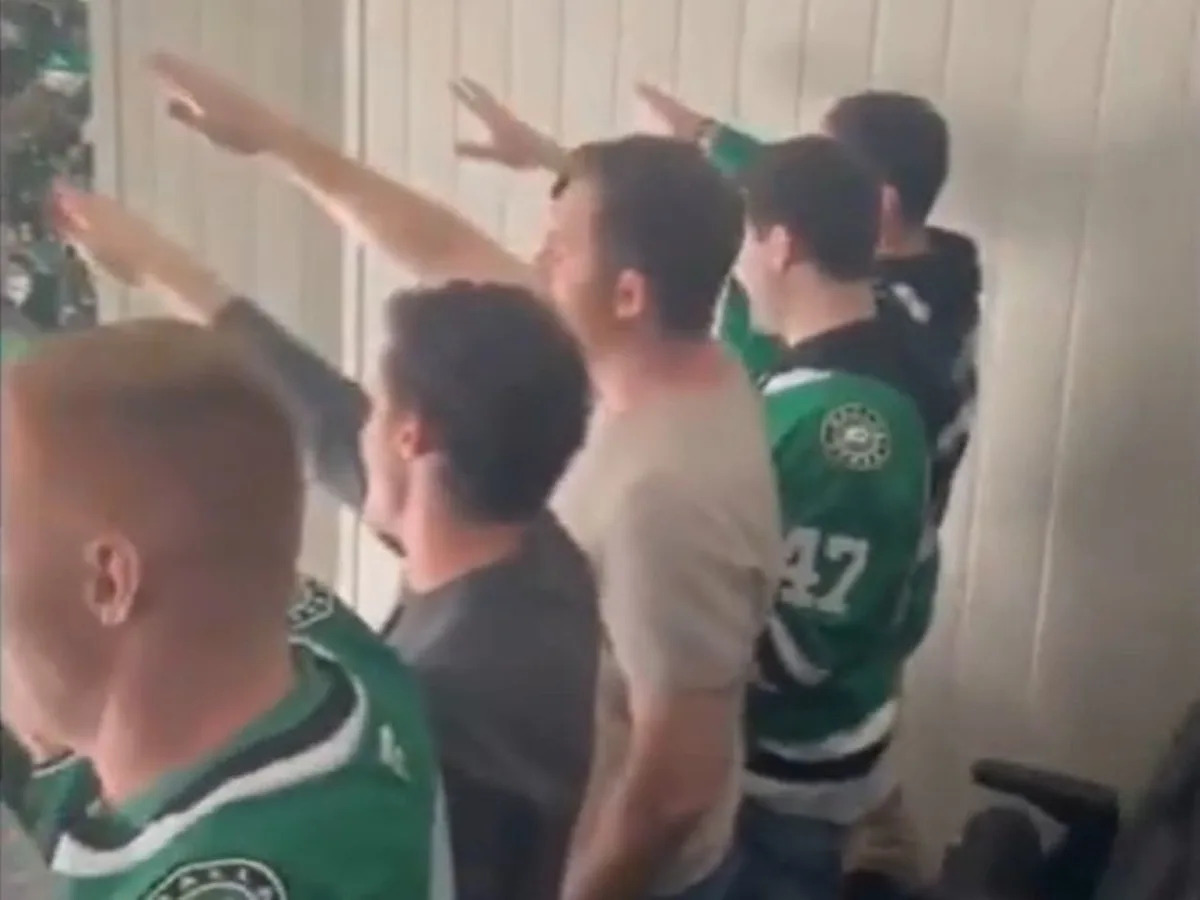 NHL investigating after fans appear to make Nazi salute during Maple Leafs-Stars game