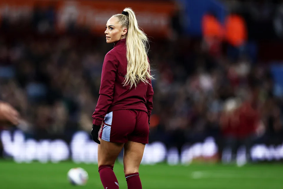 Alisha Lehmann of Aston Villa.