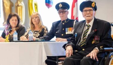 Canada’s oldest Second World War veteran Burdett Sisler dead at 110