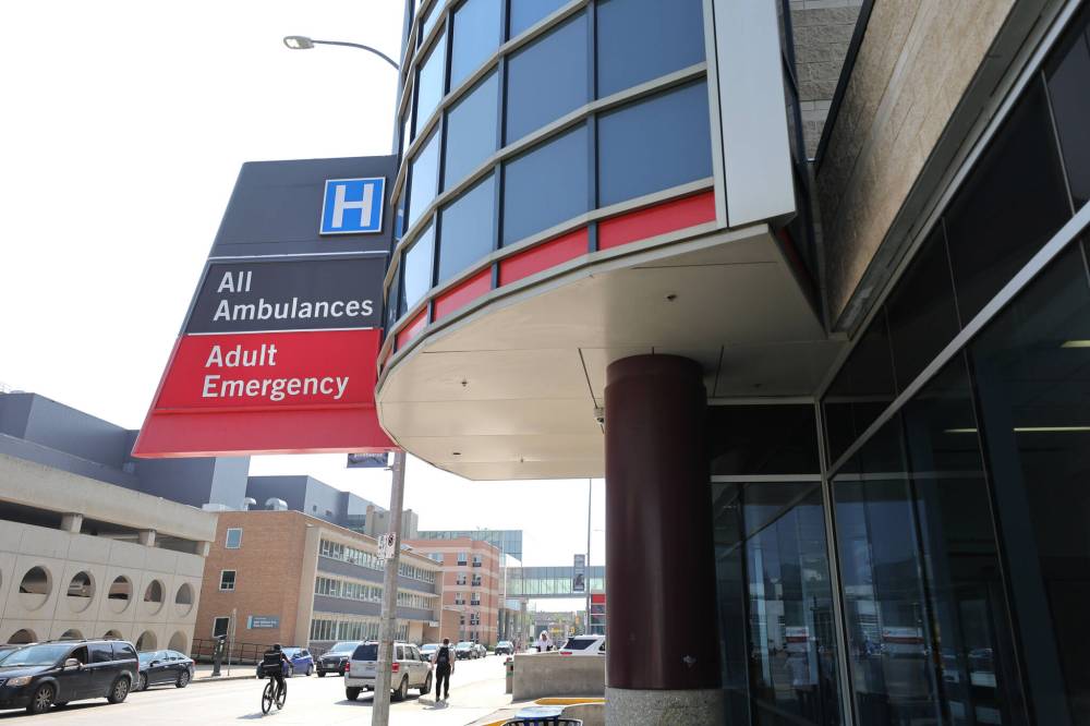 RUTH BONNEVILLE / FREE PRESS FILES
Shared Health has no “responsive records” to show workforce modelling or a forecast of current and future staffing needs, a freedom of information request found.