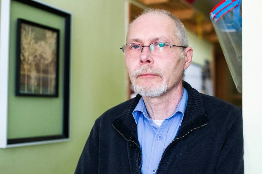 MIKAELA MACKENZIE / FREE PRESS FILES
‘That tells me nothing has been changing,’ says Eric De Schepper, whose partner, Katherine Ellis, died while waiting for home care.