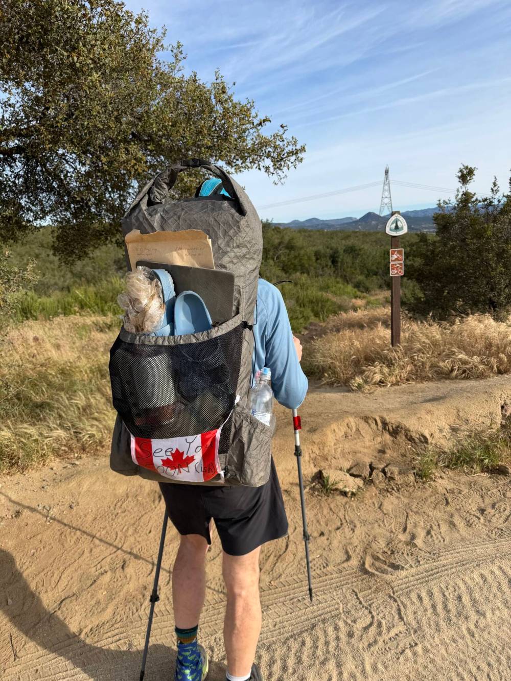 SUPPLIED
Derksen will spend up to six months hiking the roughly 4,265 kilometres trail as part of a fundraising and awareness campaign for Ukrainian war efforts.