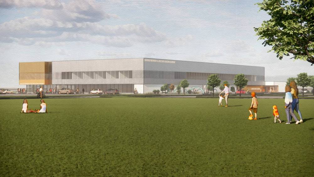 SUPPLIED
The city has already approved the $126-million first phase of the South Winnipeg Recreation Campus. The city is now seeking a company to design an indoor pool with a preliminary price of $55 million.