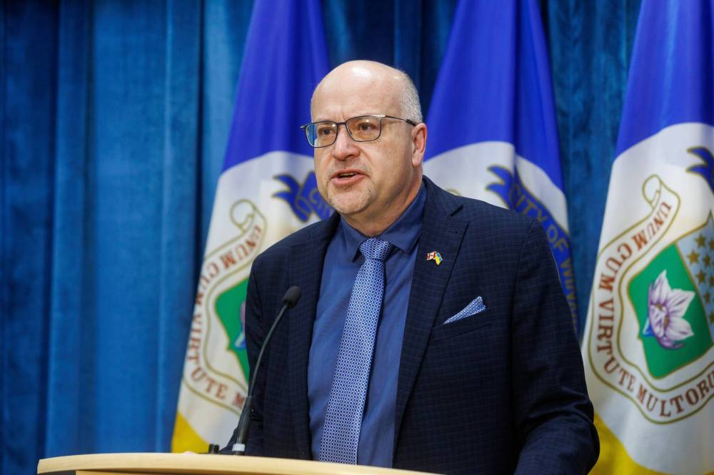 MIKE DEAL / FREE PRESS FILES
Coun. Russ Wyatt (Transcona) was arrested and charged in March with sexual assault and administering a noxious substance.
