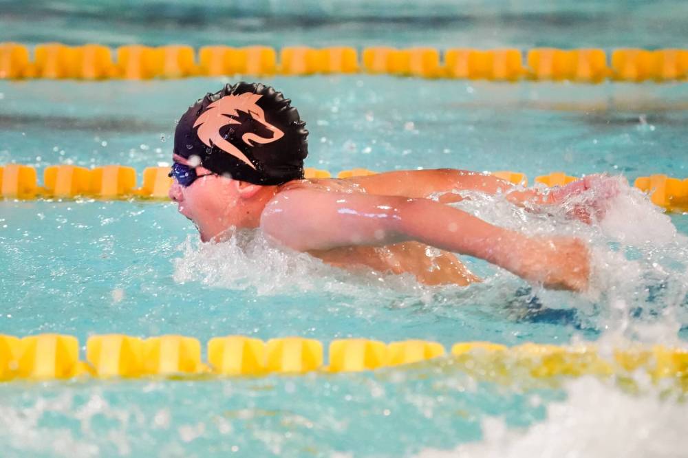 Alex Shogolev photo
12-year-old Arthur Godoy has set 12 new individual provincial records in the pool so far this season, all while competing against older swimmers.